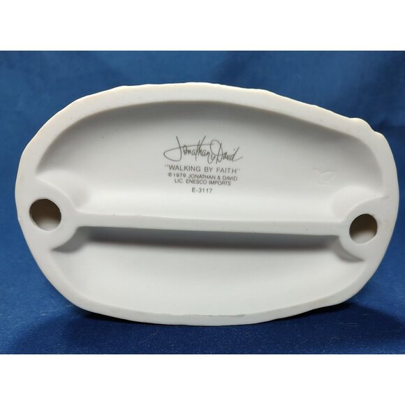 Precious Moments "Walking By Faith" Figurine # E-3117, 1979 - Picture 9 of 10